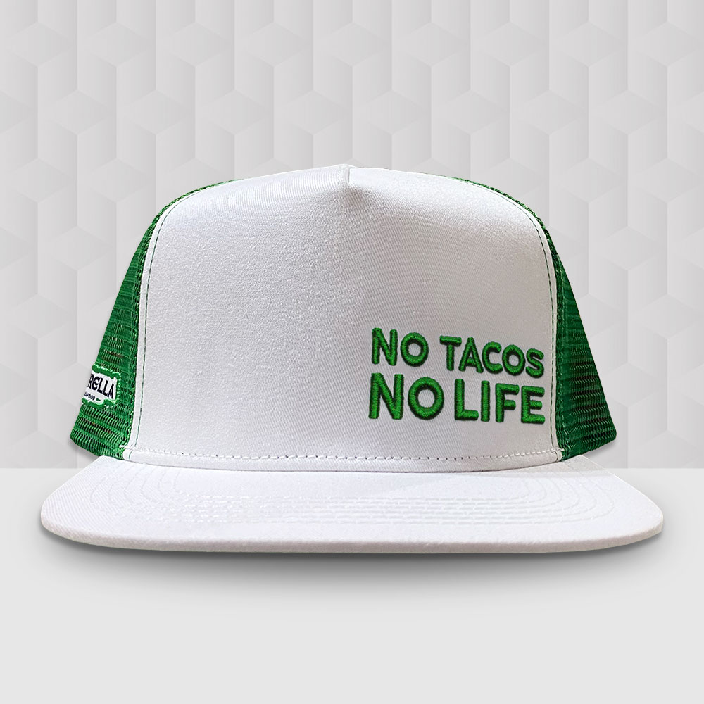 No Tacos No Life Hat - Green